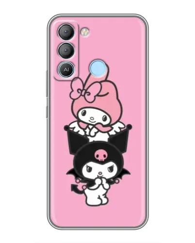 Чохол для TECNO Pop 5 LTE з картинкою «Тріо My Melody та Kuromi» Чохол для TECNO Pop 5 LTE з картинкою «Тріо My Melody та Kuromi»