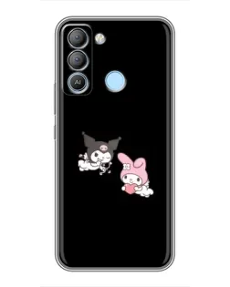 Чохол для TECNO Pop 5 LTE з картинкою «My Melody та Kuromi»