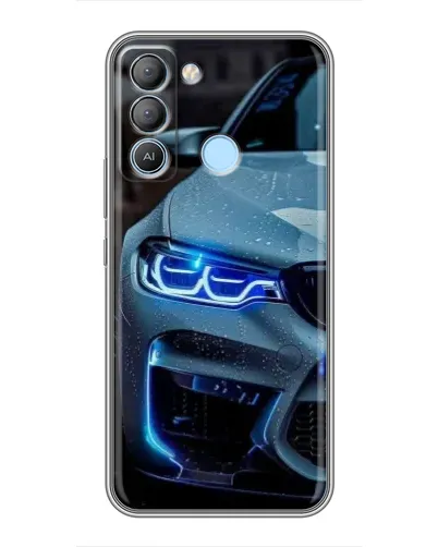 Чохол для TECNO Pop 5 LTE з картинкою «Погляд BMW з синіми фарами» Чохол для TECNO Pop 5 LTE з картинкою «Погляд BMW з синіми фарами»
