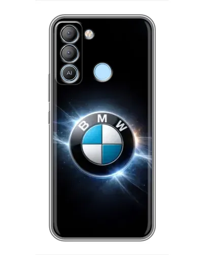 Чохол для TECNO Pop 5 LTE з картинкою «BMW — неонове сяйво» Чохол для TECNO Pop 5 LTE з картинкою «BMW — неонове сяйво»