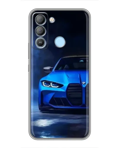 Чохол для TECNO Pop 5 LTE з картинкою «Блакитна BMW M4» Чохол для TECNO Pop 5 LTE з картинкою «Блакитна BMW M4»