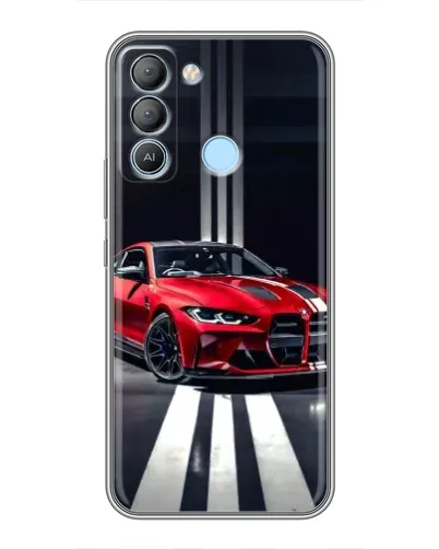 Чохол для TECNO Pop 5 LTE з картинкою «Червона BMW на дорозі» Чохол для TECNO Pop 5 LTE з картинкою «Червона BMW на дорозі»