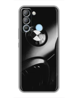 Чохол для TECNO Pop 5 LTE з картинкою «Емблема BMW — макро»