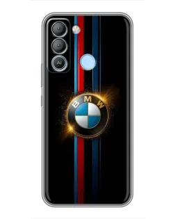 Чохол для TECNO Pop 5 LTE з картинкою «BMW M-Power неон»