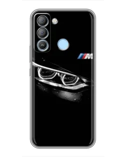 Чехол для TECNO Pop 5 LTE с картинкой «BMW — взгляд тигра»