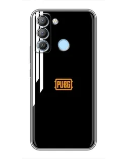 Чохол для TECNO Pop 5 LTE з картинкою «PUBG — вертикальні лінії»