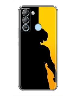 Чехол для TECNO Pop 5 LTE с картинкой «Тень воина PUBG»