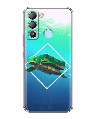 Чехол для TECNO Pop 5 LTE с картинкой «Черепаха Minecraft» Чехол для TECNO Pop 5 LTE с картинкой «Черепаха Minecraft»