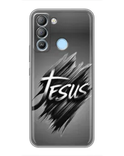 Чохол для TECNO Pop 5 LTE з картинкою «Напис Jesus Graffiti»