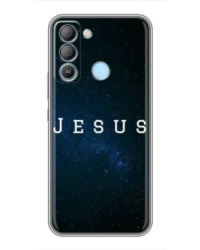 Чехол для TECNO Pop 5 LTE с картинкой «Звездное небо Jesus»