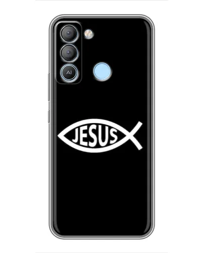 Чехол для TECNO Pop 5 LTE с картинкой «Классический Jesus»