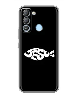 Чохол для TECNO Pop 5 LTE з картинкою «Риба  Jesus»