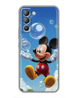 Чехол для TECNO Pop 5 LTE с картинкой «Mickey и мыльные пузыри» Чехол для TECNO Pop 5 LTE с картинкой «Mickey и мыльные пузыри»