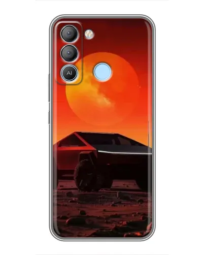 Чехол для TECNO Pop 5 LTE с картинкой «Cybertruck на Марсе» Чехол для TECNO Pop 5 LTE с картинкой «Cybertruck на Марсе»