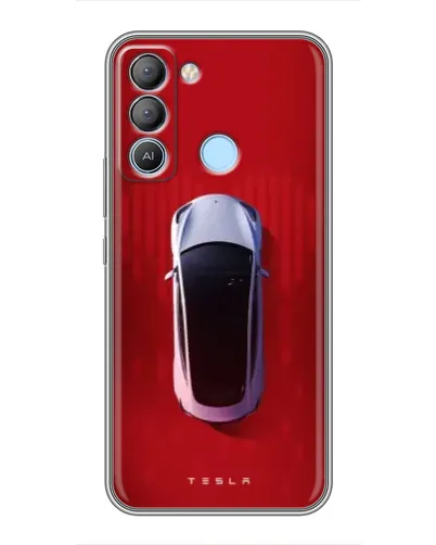 Чехол для TECNO Pop 5 LTE с картинкой «Tesla Top View» Чехол для TECNO Pop 5 LTE с картинкой «Tesla Top View»