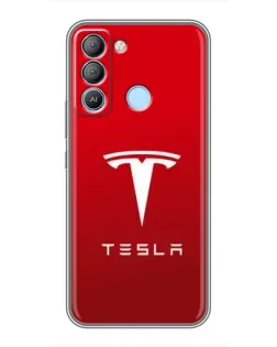 Чехол для TECNO Pop 5 LTE с картинкой «Tesla Red Classic» Чехол для TECNO Pop 5 LTE с картинкой «Tesla Red Classic»