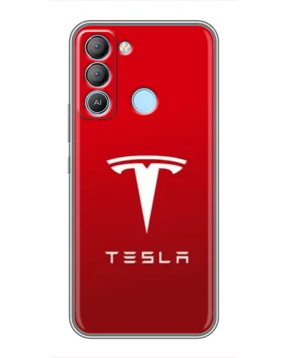 Чехол для TECNO Pop 5 LTE с картинкой «Tesla Red Classic» Чехол для TECNO Pop 5 LTE с картинкой «Tesla Red Classic»