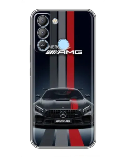 Чохол для TECNO Pop 5 LTE з картинкою «Mercedes — білий карбон» Чохол для TECNO Pop 5 LTE з картинкою «Mercedes — білий карбон»