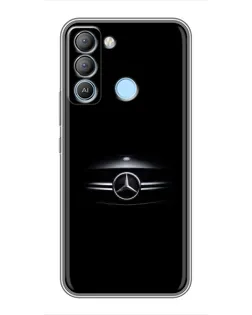 Чохол для TECNO Pop 5 LTE з картинкою «Mercedes — абстрактні лінії»