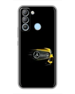 Чохол для TECNO Pop 5 LTE з картинкою «Mercedes — ретро стиль»