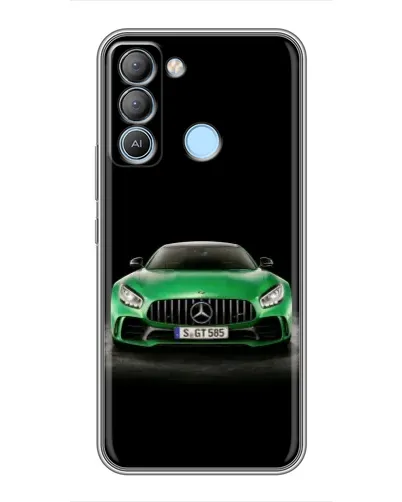 Чохол для TECNO Pop 5 LTE з картинкою «Mercedes — неоновий лого» Чохол для TECNO Pop 5 LTE з картинкою «Mercedes — неоновий лого»