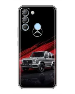 Чохол для TECNO Pop 5 LTE з картинкою «Mercedes G-Class червоний»