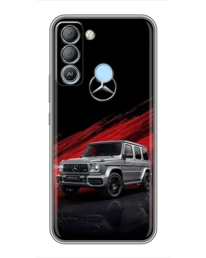 Чохол для TECNO Pop 5 LTE з картинкою «Mercedes G-Class червоний» Чохол для TECNO Pop 5 LTE з картинкою «Mercedes G-Class червоний»