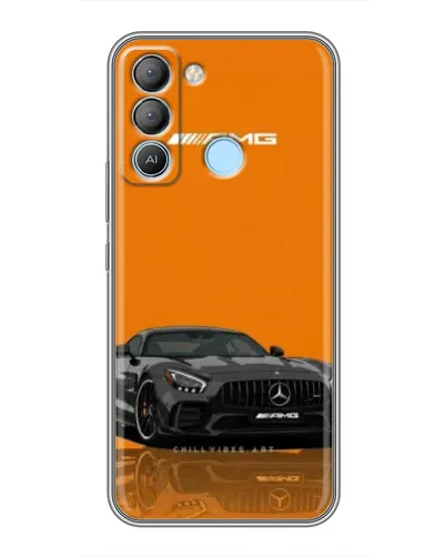 Чохол для TECNO Pop 5 LTE з картинкою «Помаранчевий Mercedes AMG» Чохол для TECNO Pop 5 LTE з картинкою «Помаранчевий Mercedes AMG»