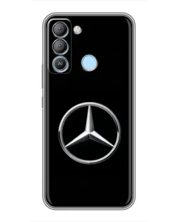 Чохол для TECNO Pop 5 LTE з картинкою «Mercedes класичний лого»