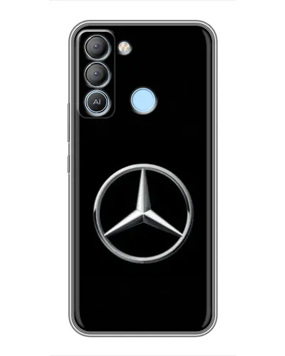 Чохол для TECNO Pop 5 LTE з картинкою «Mercedes класичний лого» Чохол для TECNO Pop 5 LTE з картинкою «Mercedes класичний лого»