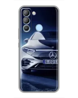 Чохол для TECNO Pop 5 LTE з картинкою «Mercedes EQ — майбутнє»