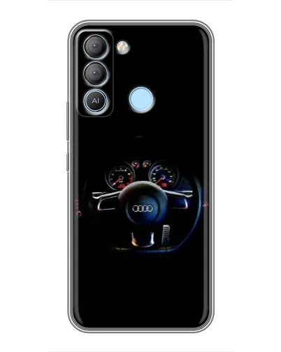 Чохол для TECNO Pop 5 LTE з картинкою «Салон Audi — кермо» Чохол для TECNO Pop 5 LTE з картинкою «Салон Audi — кермо»