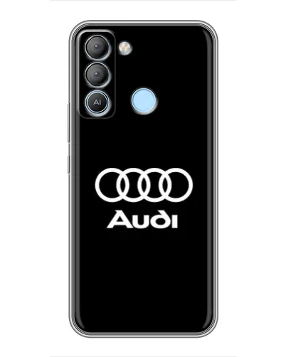 Чохол для TECNO Pop 5 LTE з картинкою «Класичне лого Audi» Чохол для TECNO Pop 5 LTE з картинкою «Класичне лого Audi»