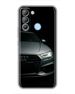 Чохол для TECNO Pop 5 LTE з картинкою «Audi — деталізація кузова»
