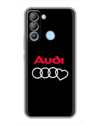 Чохол для TECNO Pop 5 LTE з картинкою «Логотип Audi Heart» Чохол для TECNO Pop 5 LTE з картинкою «Логотип Audi Heart»