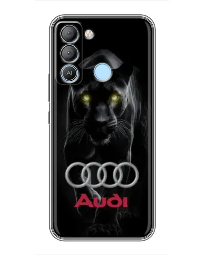 Чохол для TECNO Pop 5 LTE з картинкою «Пантера та Audi» Чохол для TECNO Pop 5 LTE з картинкою «Пантера та Audi»