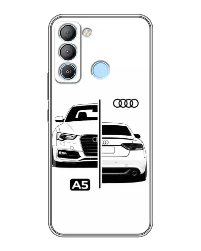Чохол для TECNO Pop 5 LTE з картинкою «Audi — контрастний дизайн» Чохол для TECNO Pop 5 LTE з картинкою «Audi — контрастний дизайн»