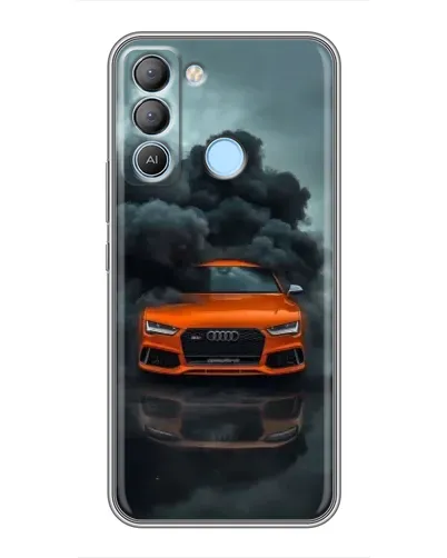 Чохол для TECNO Pop 5 LTE з картинкою «Audi у хмарах диму» Чохол для TECNO Pop 5 LTE з картинкою «Audi у хмарах диму»