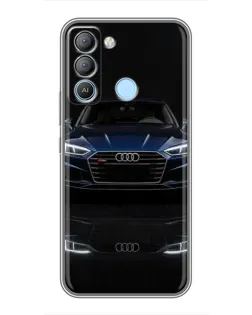 Чохол для TECNO Pop 5 LTE з картинкою «Audi — нічне відображення»