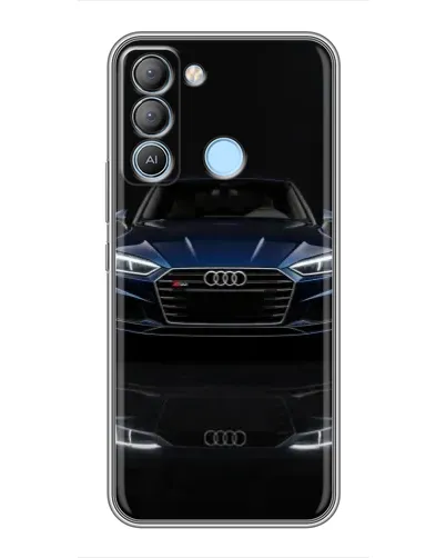 Чохол для TECNO Pop 5 LTE з картинкою «Audi — нічне відображення» Чохол для TECNO Pop 5 LTE з картинкою «Audi — нічне відображення»