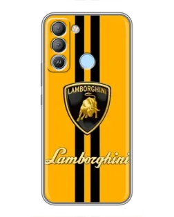 Чохол для TECNO Pop 5 LTE з картинкою «Lamborghini Stripe жовтий» Чохол для TECNO Pop 5 LTE з картинкою «Lamborghini Stripe жовтий»