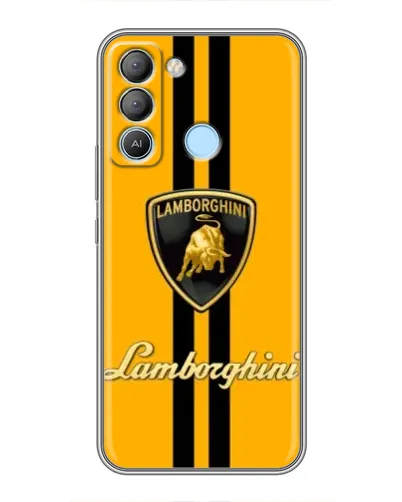 Чехол для TECNO Pop 5 LTE с картинкой «Lamborghini Stripe желтый» Чехол для TECNO Pop 5 LTE с картинкой «Lamborghini Stripe желтый»