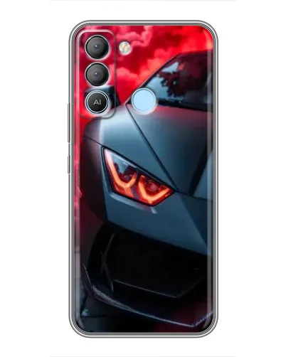 Чехол для TECNO Pop 5 LTE с картинкой «Lamborghini красное сияние» Чехол для TECNO Pop 5 LTE с картинкой «Lamborghini красное сияние»