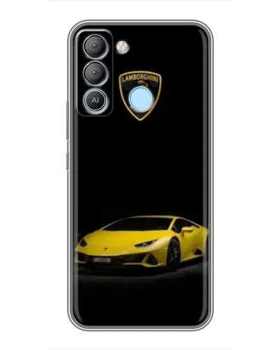 Чехол для TECNO Pop 5 LTE с картинкой «Lamborghini желтый акцент» Чехол для TECNO Pop 5 LTE с картинкой «Lamborghini желтый акцент»