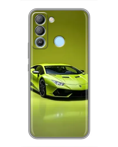 Чехол для TECNO Pop 5 LTE с картинкой «Салатовый Lamborghini Huracan» Чехол для TECNO Pop 5 LTE с картинкой «Салатовый Lamborghini Huracan»