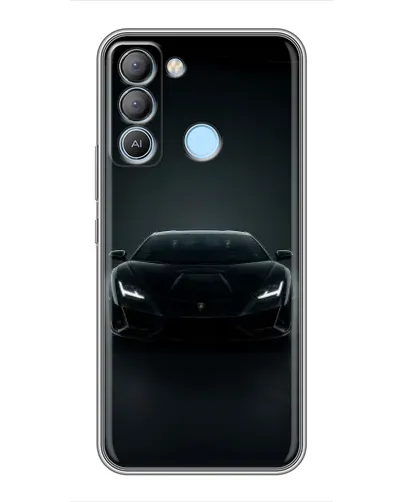Чехол для TECNO Pop 5 LTE с картинкой «Черный Lamborghini Aventador» Чехол для TECNO Pop 5 LTE с картинкой «Черный Lamborghini Aventador»