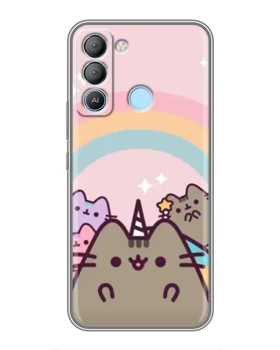 Чехол для TECNO Pop 5 LTE с картинкой «Единорог Pusheen» Чехол для TECNO Pop 5 LTE с картинкой «Единорог Pusheen»