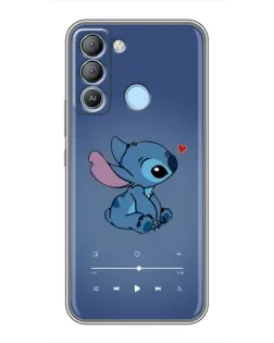 Чохол для TECNO Pop 5 LTE з картинкою «Музичний Stitch»