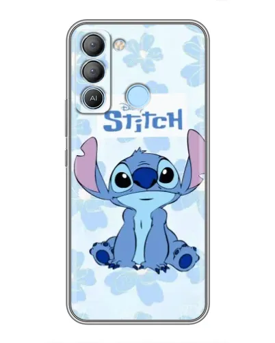 Чохол для TECNO Pop 5 LTE з картинкою «Stitch серед квітів» Чохол для TECNO Pop 5 LTE з картинкою «Stitch серед квітів»