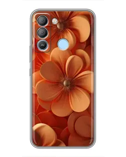 Чохол для TECNO Pop 5 LTE з картинкою «Помаранчева макро квітка» Чохол для TECNO Pop 5 LTE з картинкою «Помаранчева макро квітка»